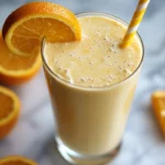 4-Ingredient Orange Creamsicle Smoothie