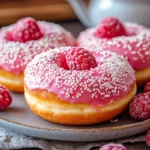 Baked Raspberry Donuts