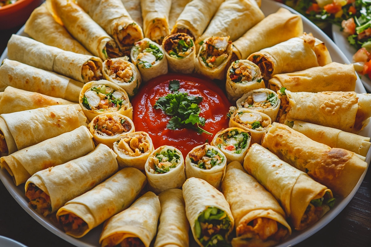 Blooming Quesadilla Ring