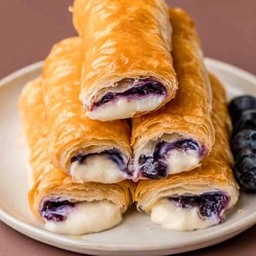 Blueberry Cream Cheese Egg Rolls: Crispy, Creamy Dessert 5 Blueberry Cream Cheese Egg Rolls