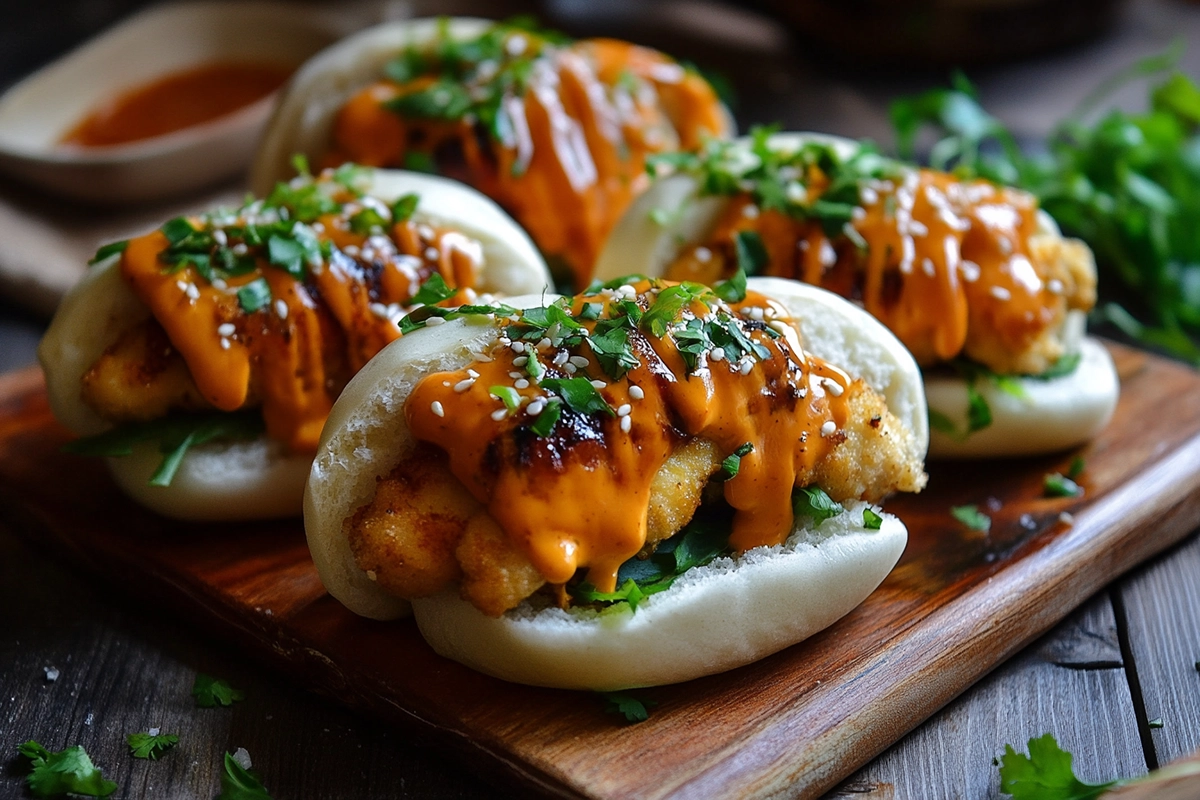 Cheesy Dynamite Chicken Buns