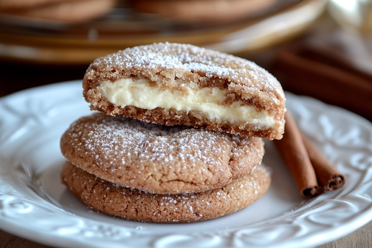 Churro Cheesecake Cookies