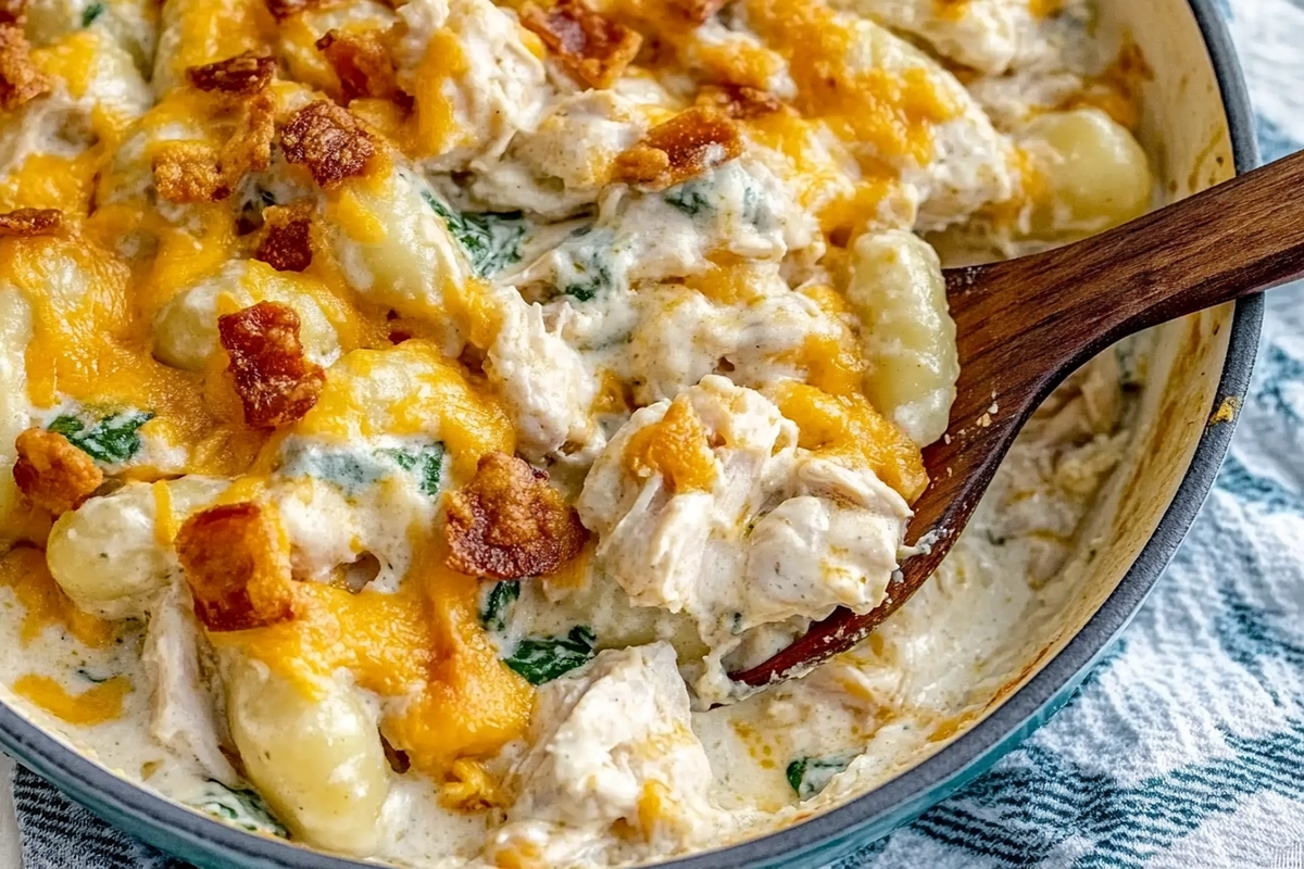 Creamy Crack Chicken Gnocchi