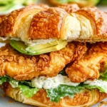 Crispy Chicken Croissant Sandwich