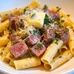 Easy Garlic Butter Steak Pasta