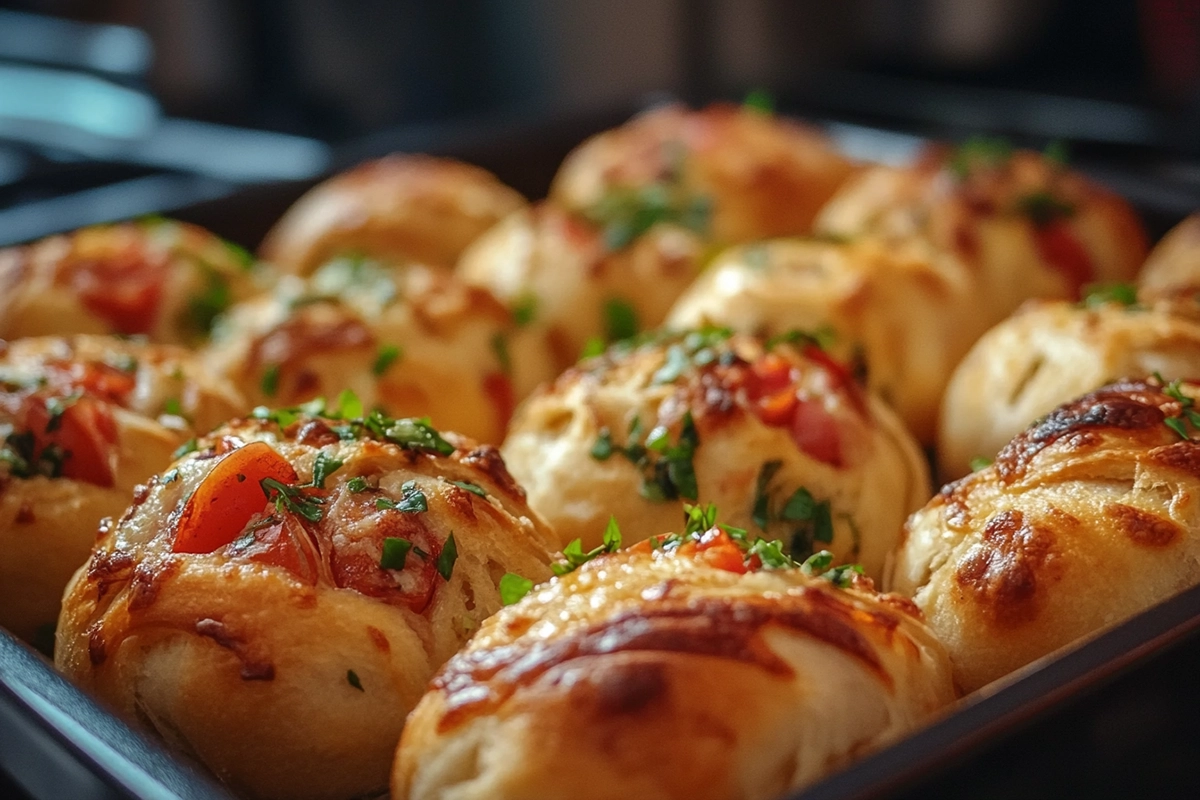 Easy Pizza Bombs
