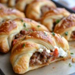 Rotel Sausage Cream Cheese Crescents