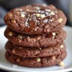 Salted Caramel Chocolate Cookies