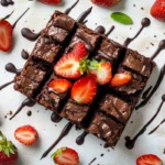 Strawberry Brownies