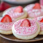 Strawberry Cream Cheese Sugar Cookies