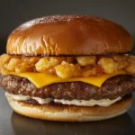 Ultimate Smash Burger with Sausage Patties