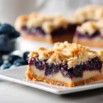 Blueberry Oatmeal Crumble Bars Recipe