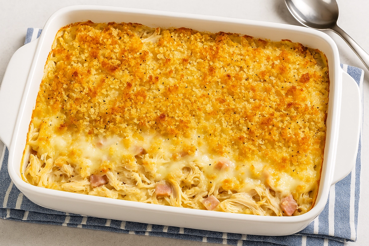 Chicken Cordon Bleu Casserole
