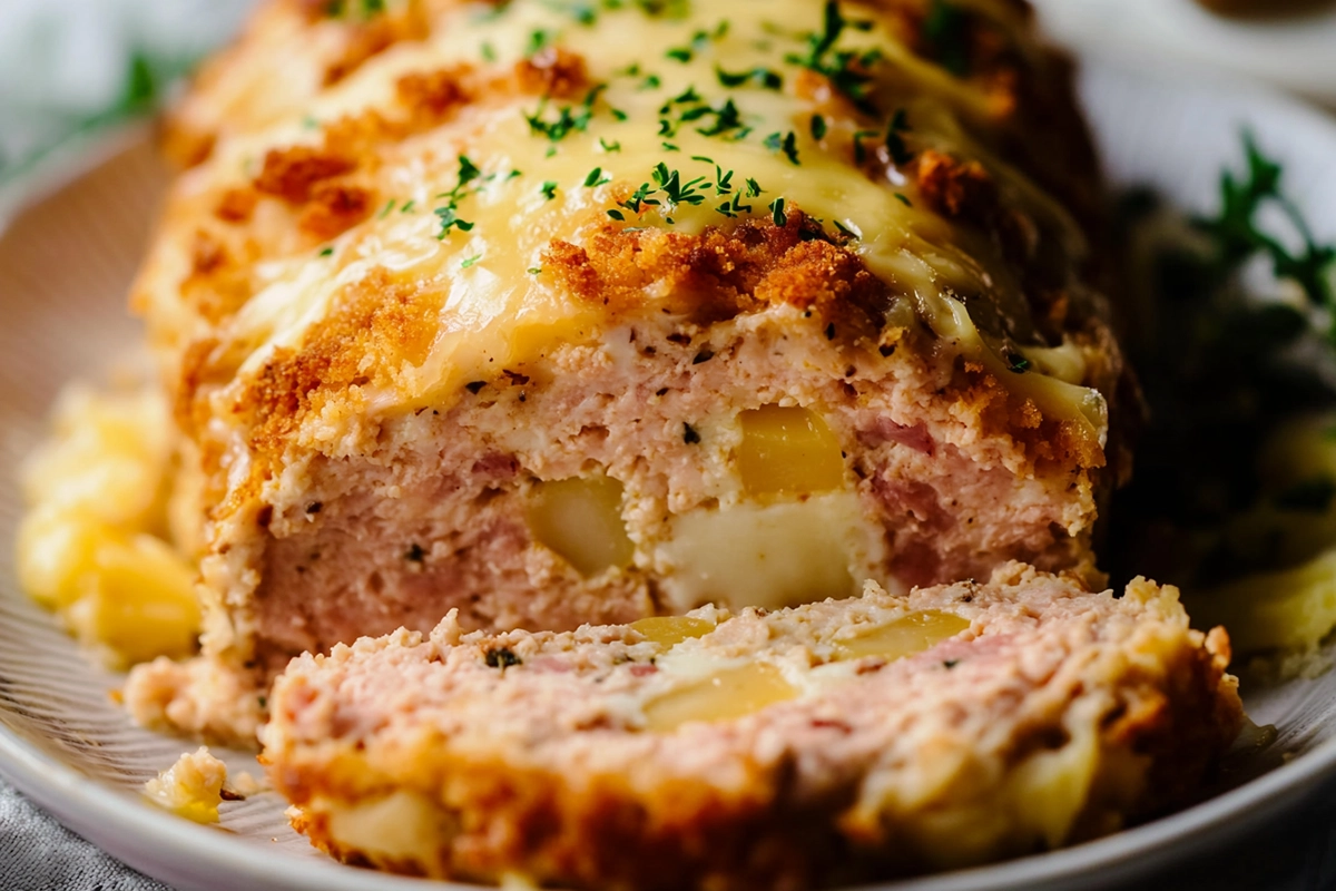 Chicken Cordon Bleu Meatloaf Recipe