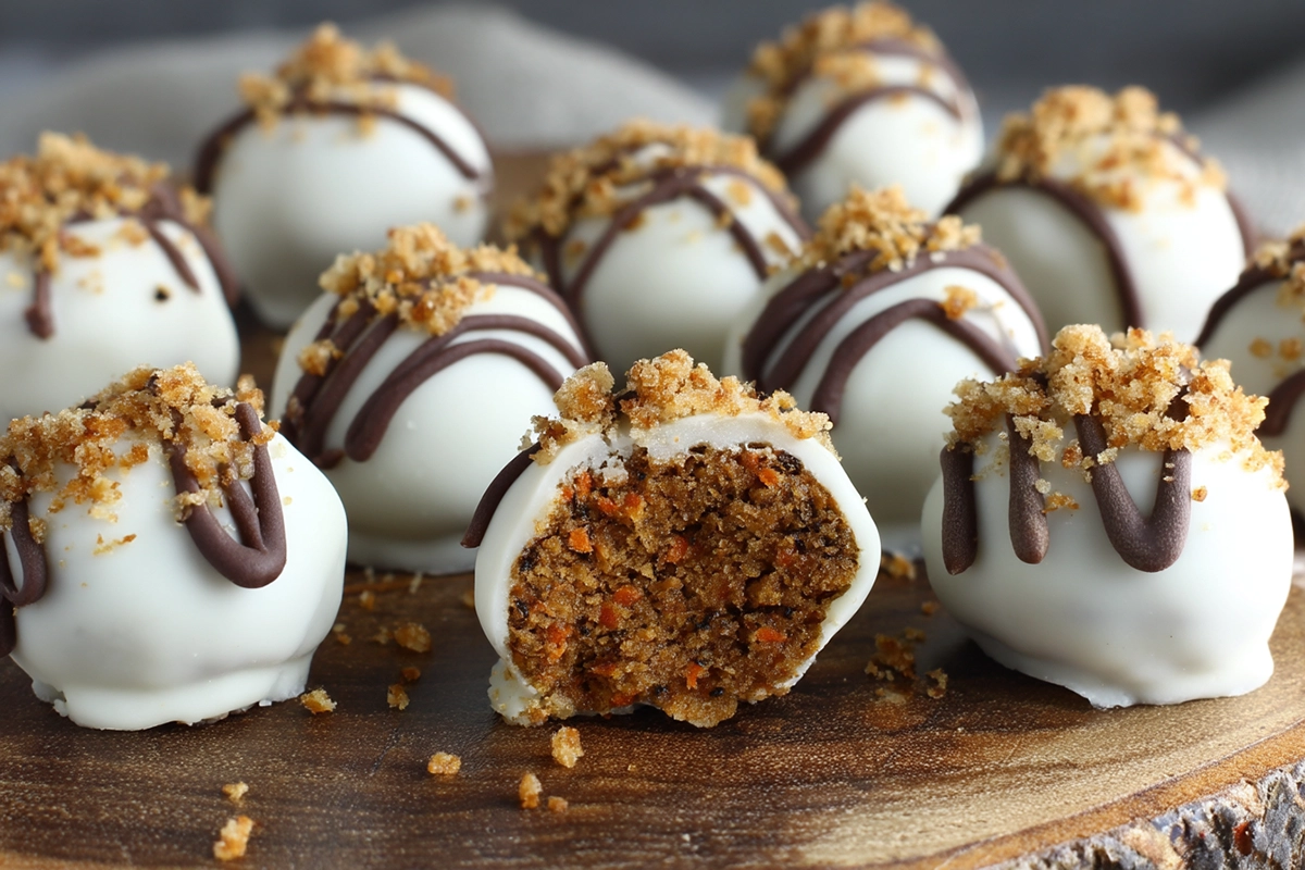 Easy Carrot Cake Truffles