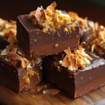 German Chocolate Fudge