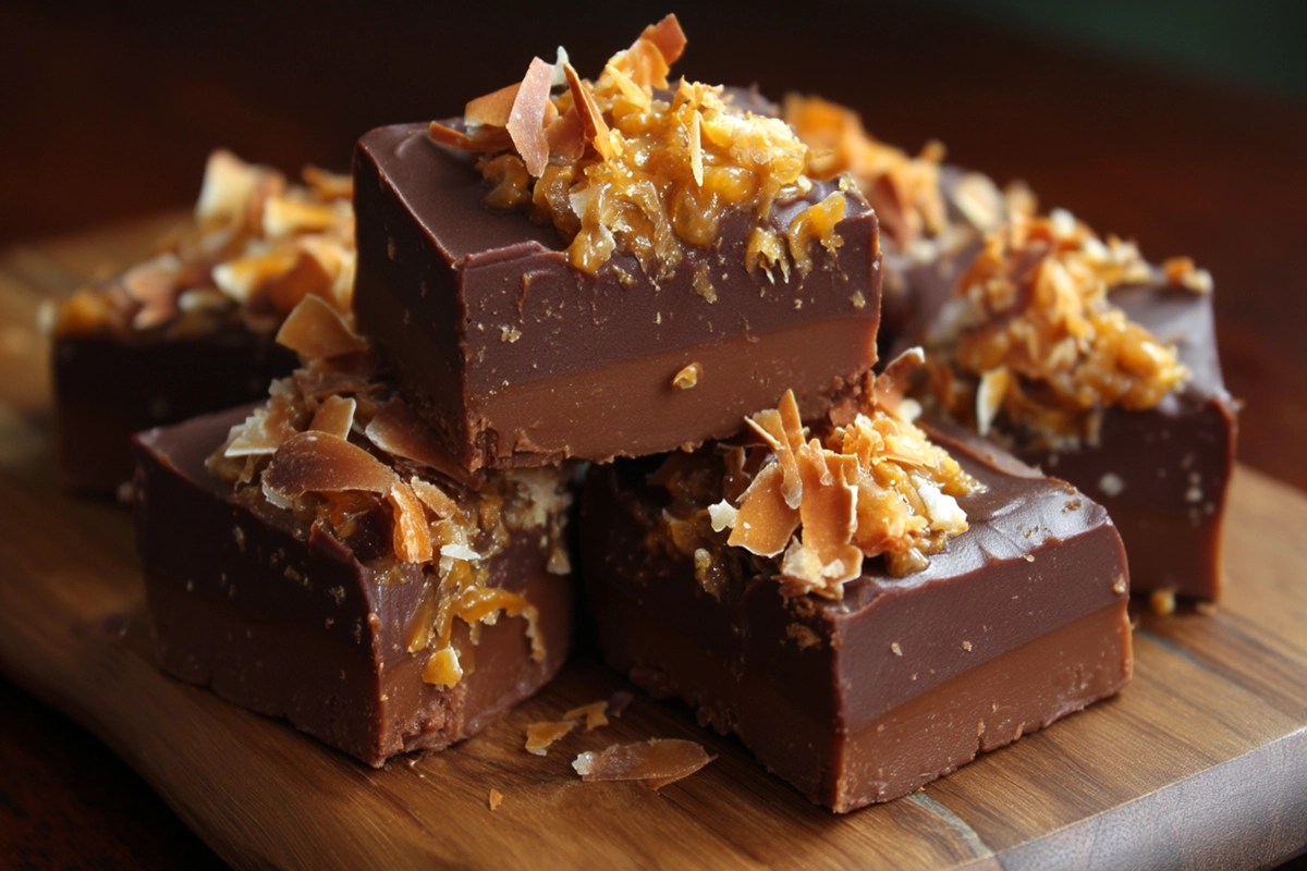 German Chocolate Fudge