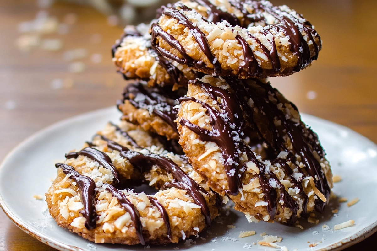 Homemade Samoas Cookies