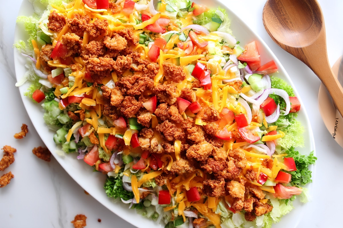 Honey Hot Chicken Salad