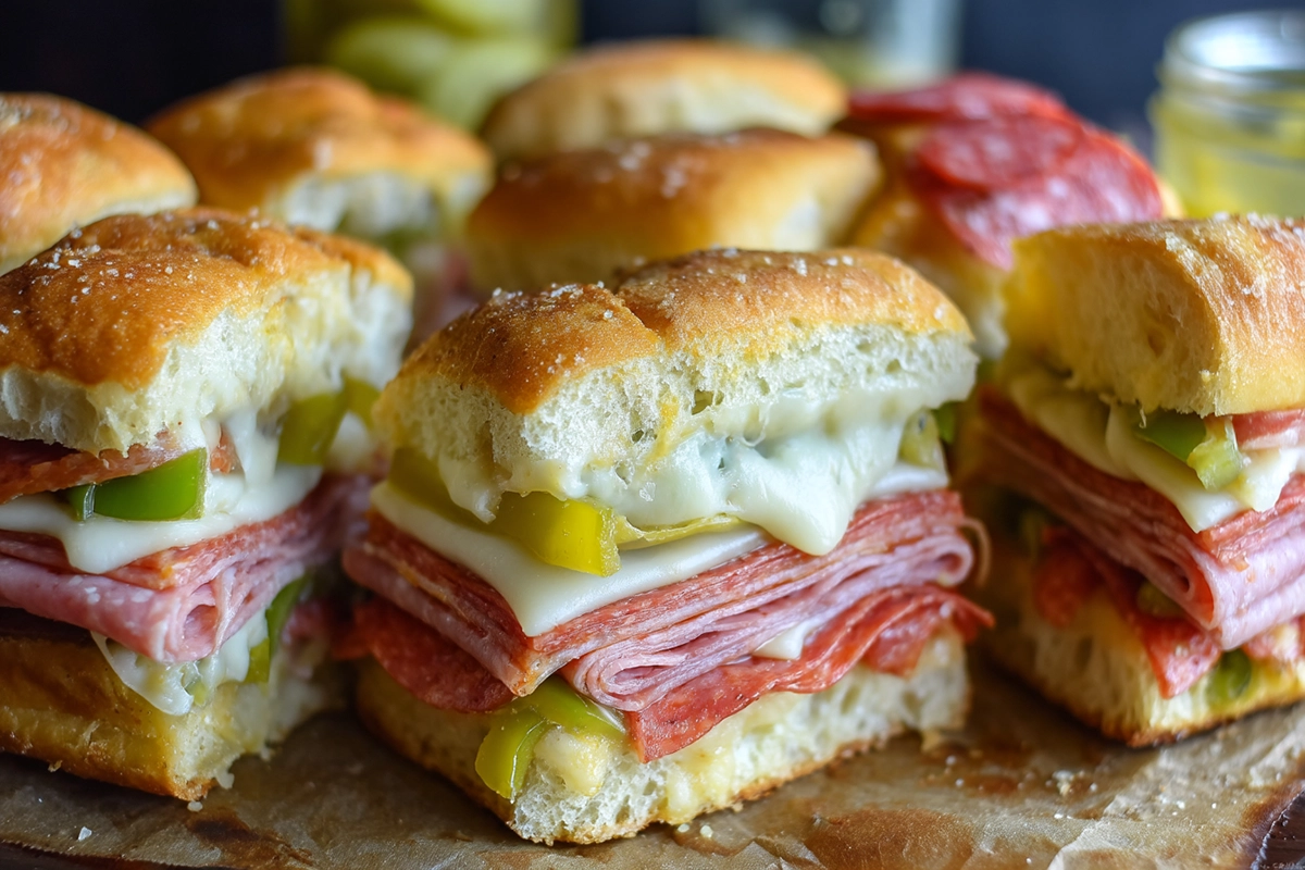 Hot Italian Sub Sliders