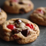 Maraschino Cherry Chocolate Chip Cookies