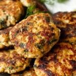 Mediterranean Chicken Patties