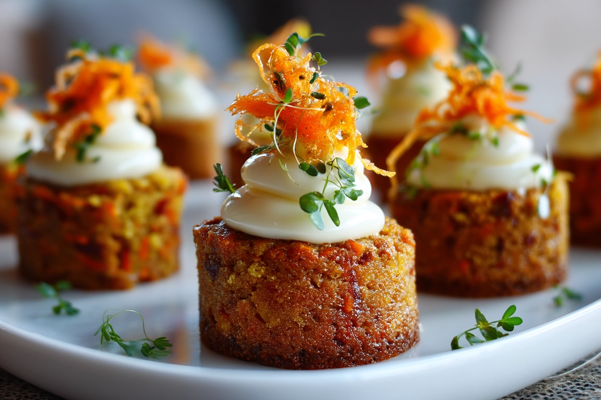 Mini Carrot Cakes