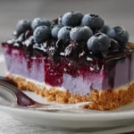 No Bake Blueberry Cheesecake