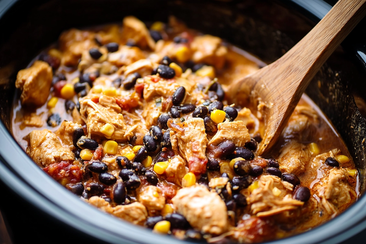 Cozy Up with This Creamy Queso Chicken Chili with Roasted Corn and Jalapeño 4 Queso Chicken Chili
