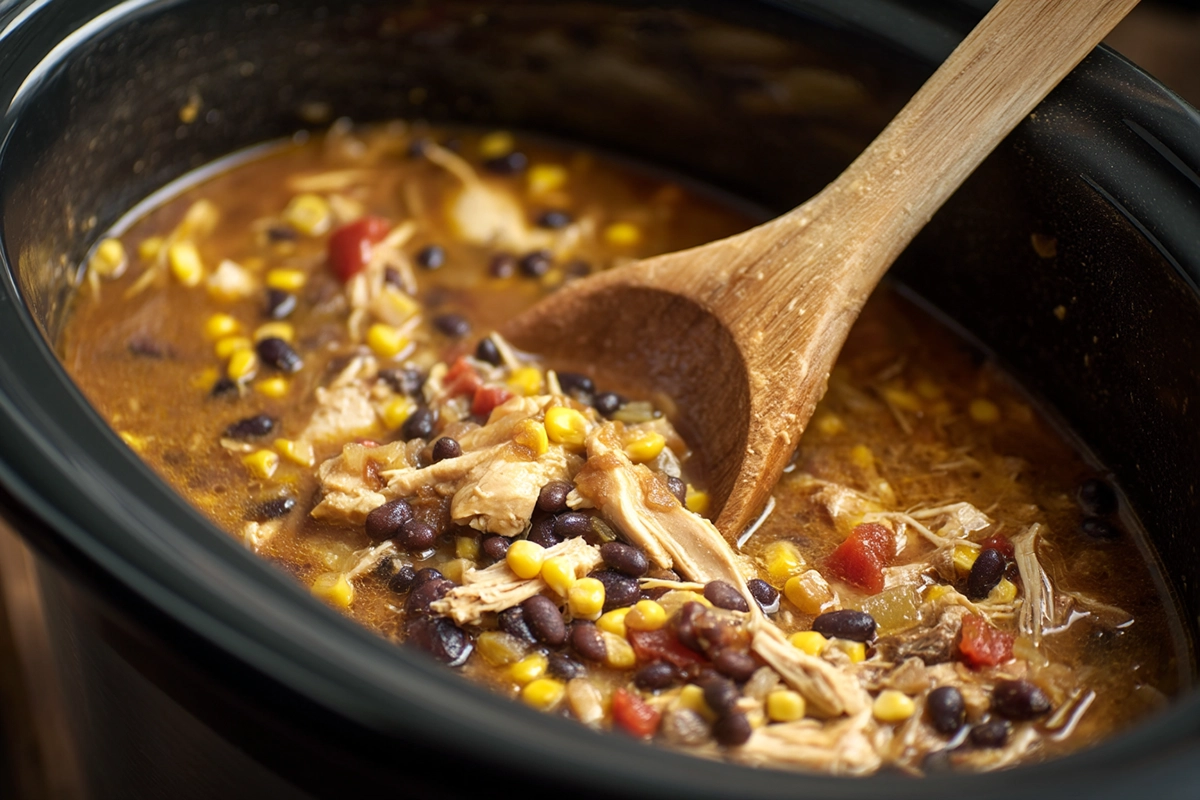 Queso Chicken Chili