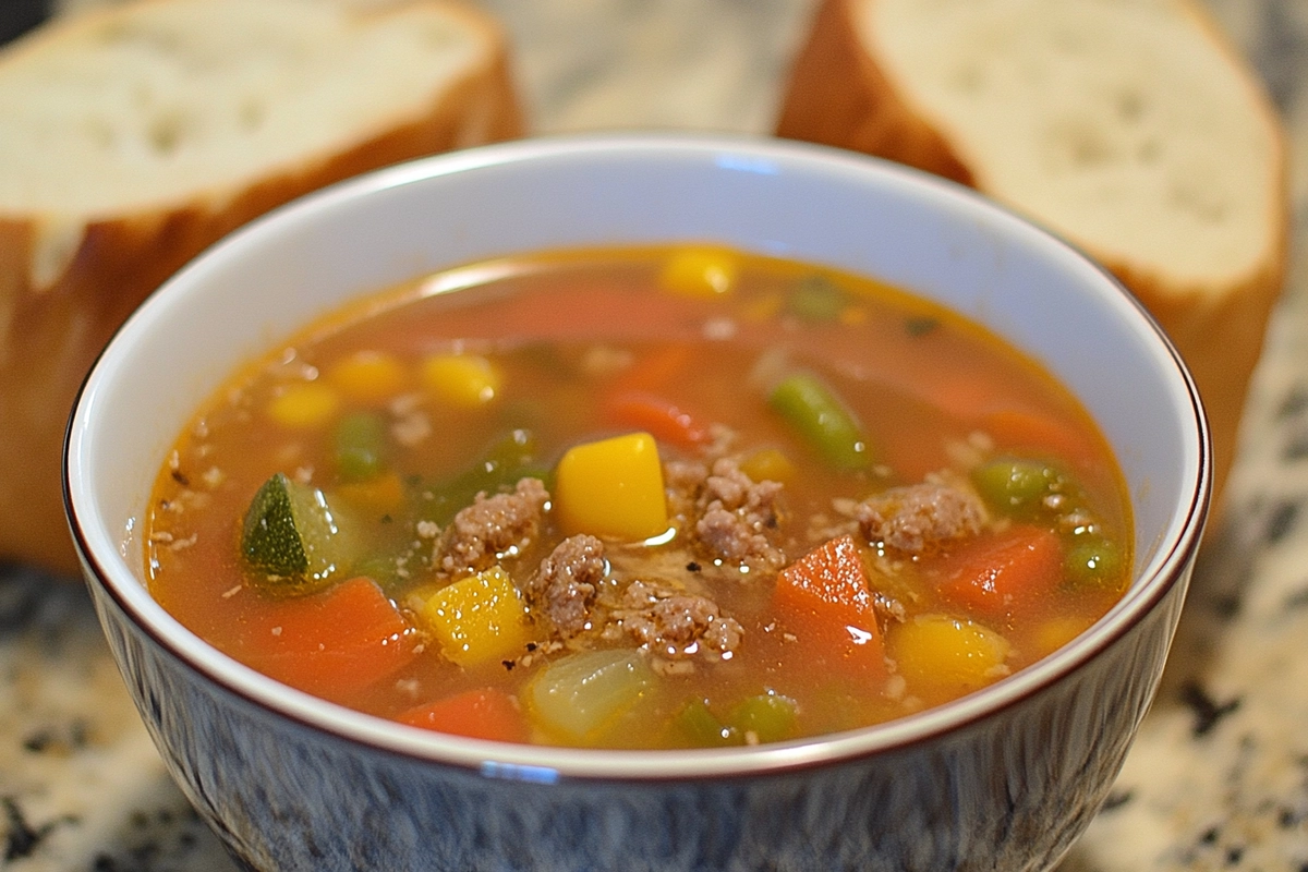 Sausage And Vegetable Soup