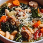 sausage minestrone soup recipe