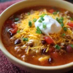 Slow Cooker Nacho Soup