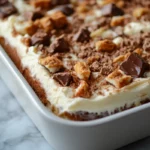 Snickers Poke Cake