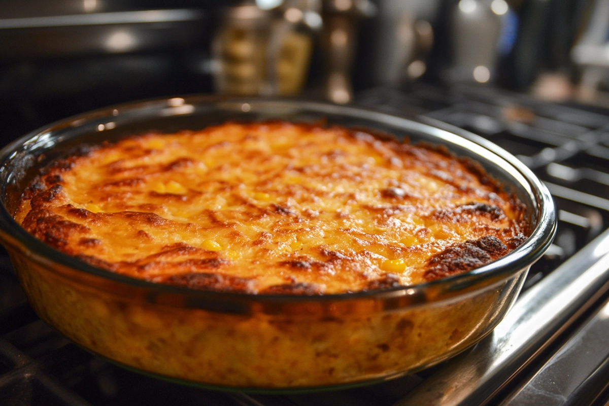 Sweet Corn Spoonbread Casserole