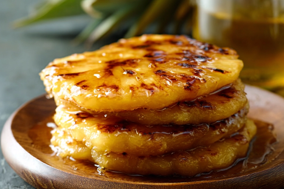 Brown Sugar Grilled Pineapple