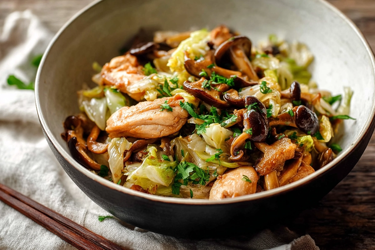 Chicken Cabbage Stir Fry