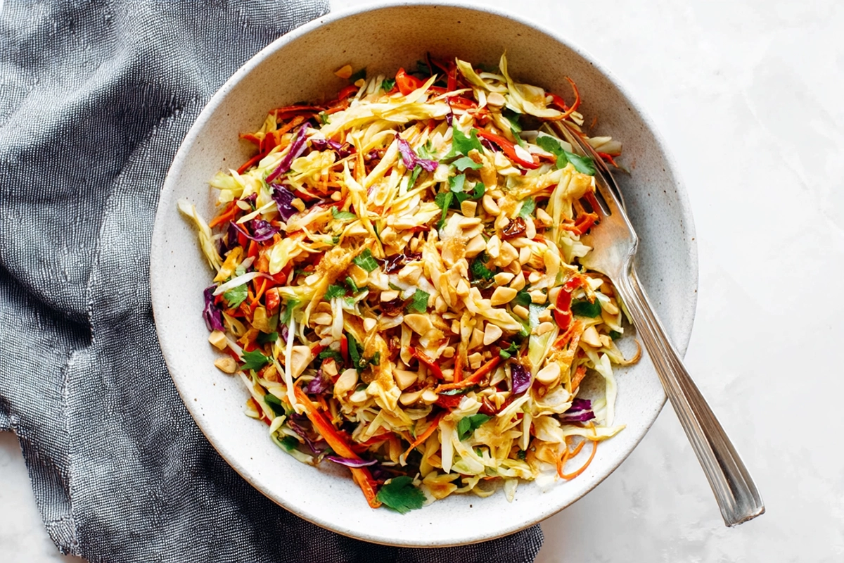 Chopped Thai Inspired Chicken Sala