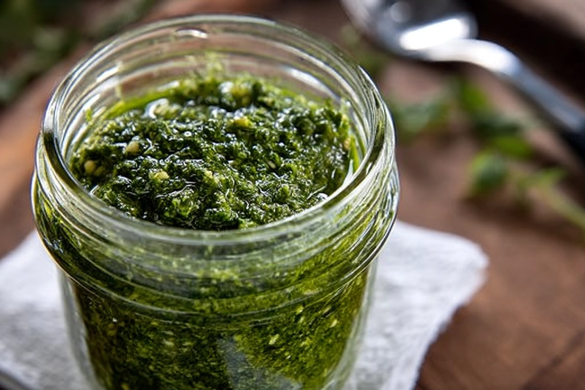 Dandelion Pesto