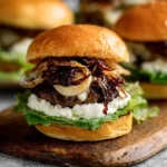 French Onion Burgers