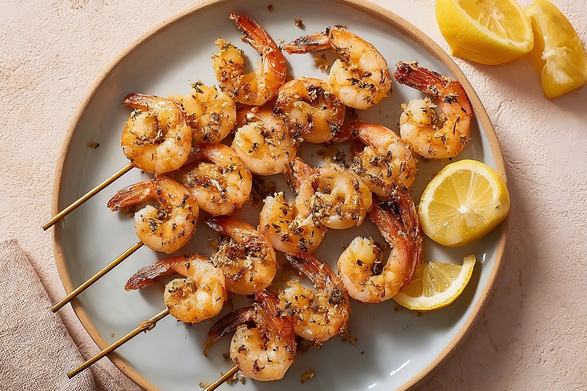 Grilled Rosemary Shrim