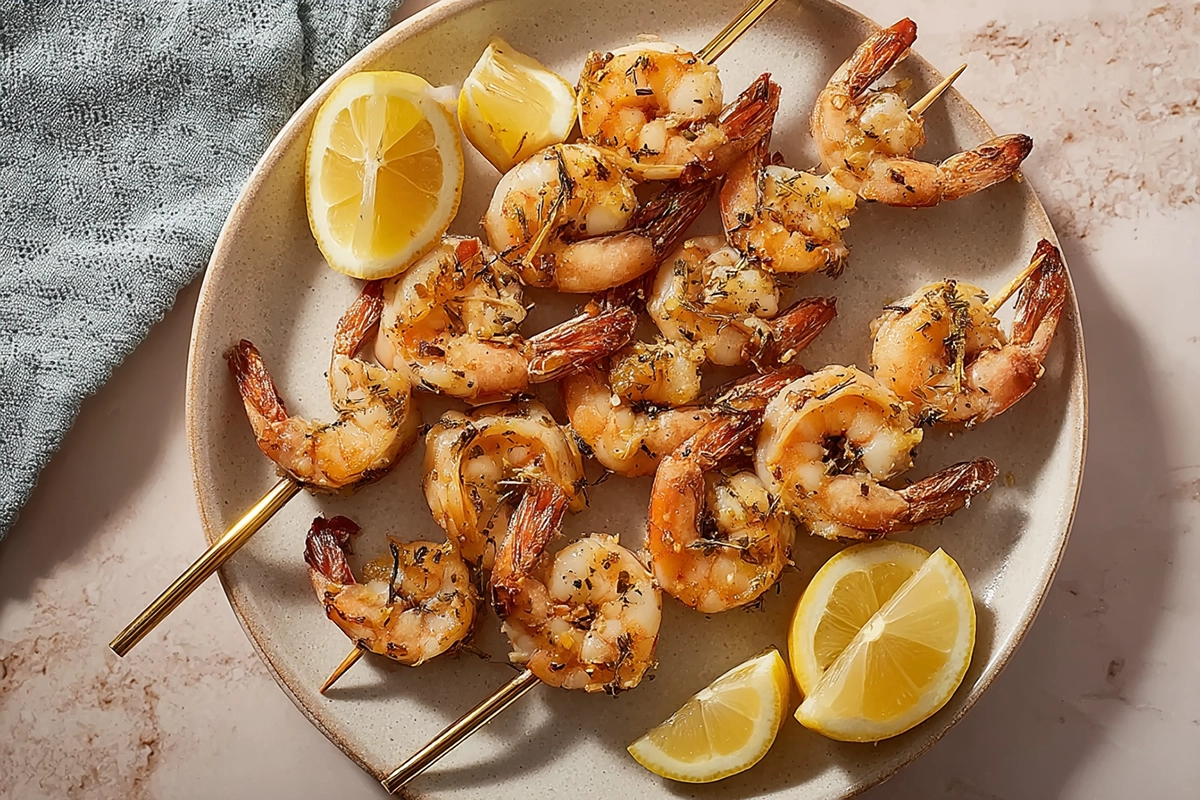 Savor Summer with This Grilled Rosemary Garlic Shrimp Delight 4 Grilled Rosemary Shrim