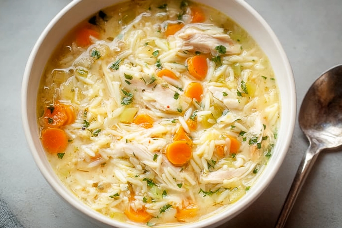 Lemon Chicken Orzo Soup: A Bright and Cozy Bowl of Comfort 4 Lemon Chicken Orzo Soup