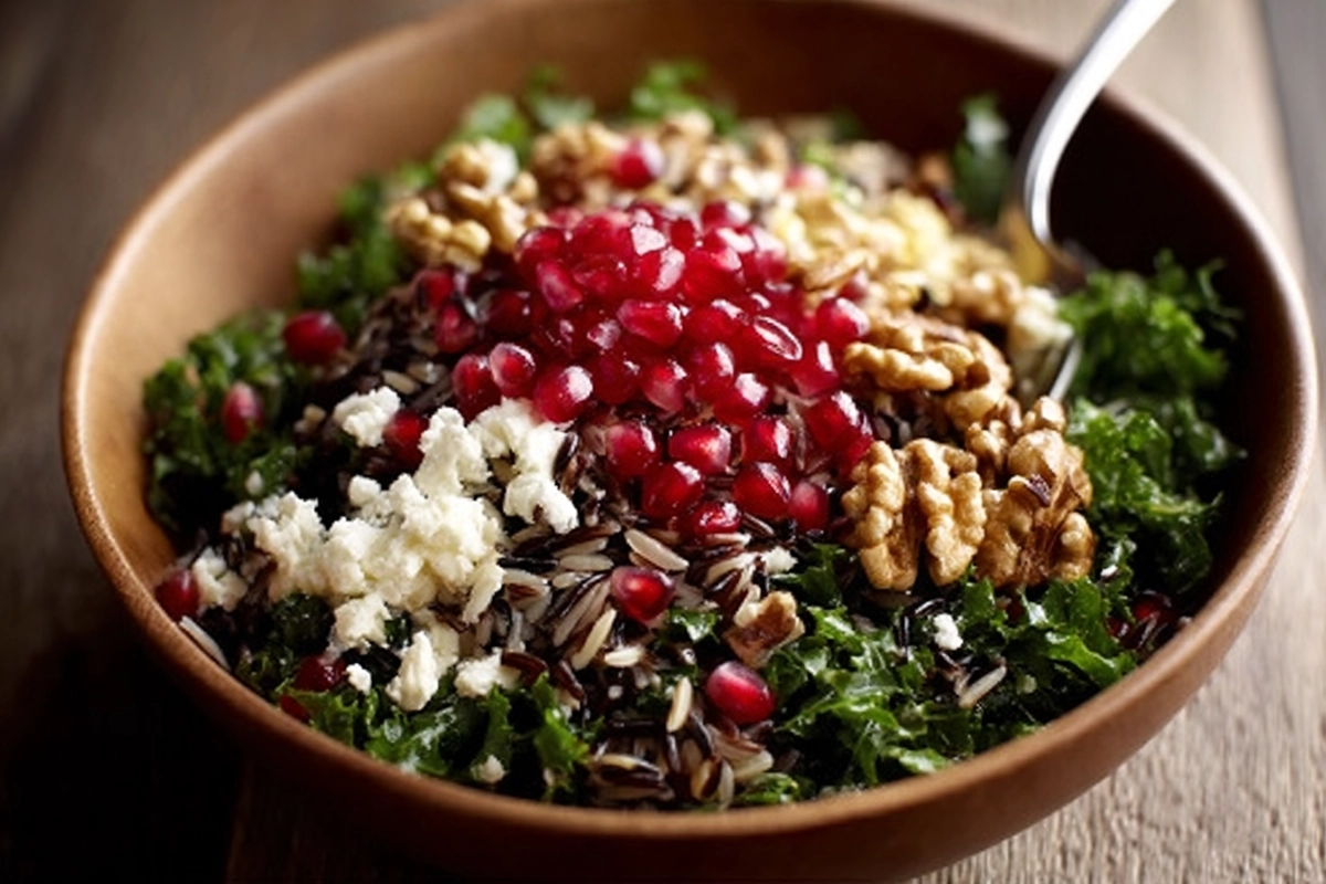 Pomegranate Kale Salad: A Winter Salad Recipe Bursting with Flavor