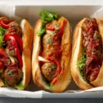 Sausage And Peppers Sandwich