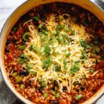 Spicy Ancho Turkey Chili