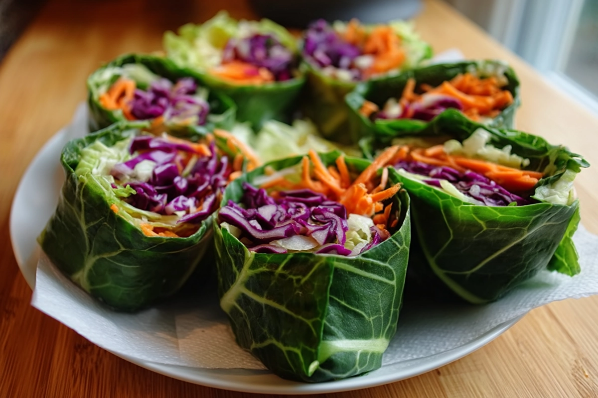 Rainbow Roll-Ups with Peanut Sauce: A Detox Lunch Recipe That Actually Satisfies 4 detox rainbow roll ups with peanut sauc