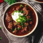 slow cooker texas style chili