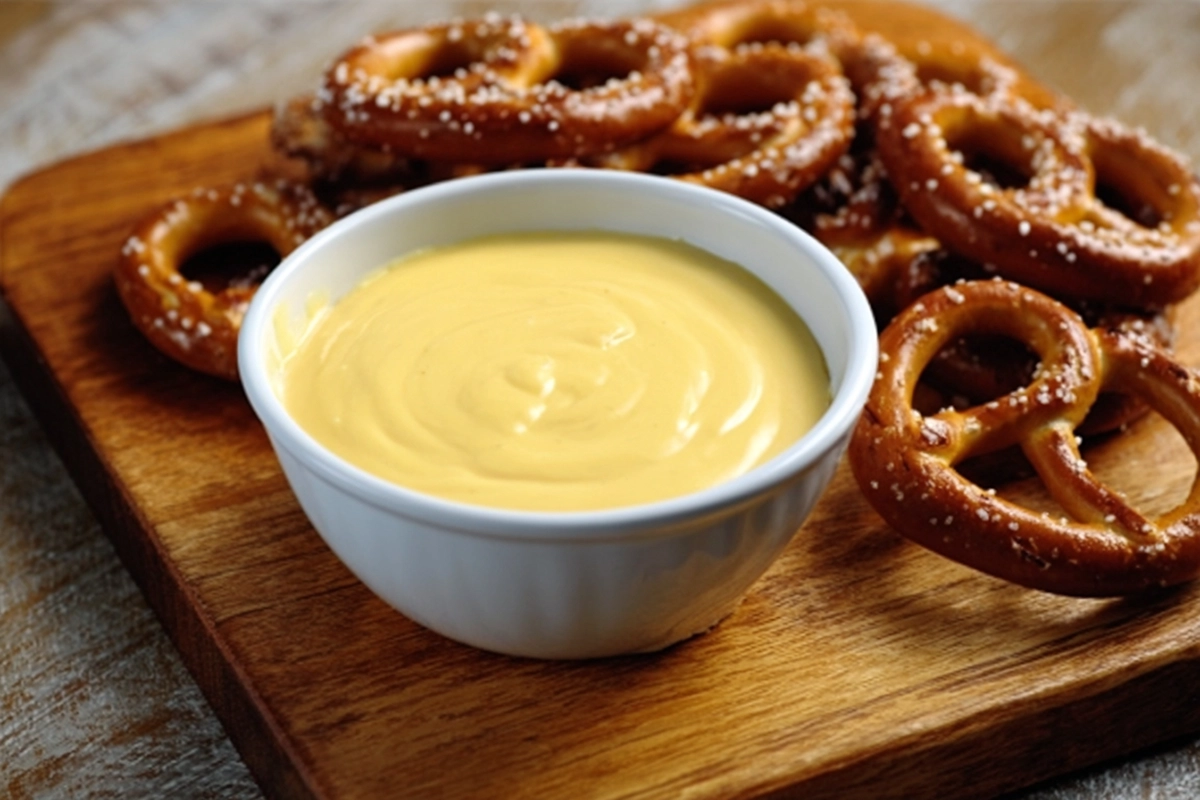 Cheese Sauce for Pretzels That'll Steal the Snack Table Show 4 Cheese Dip For Pretzel