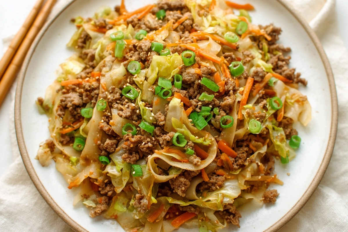 Chicken Egg Roll in a Bowl